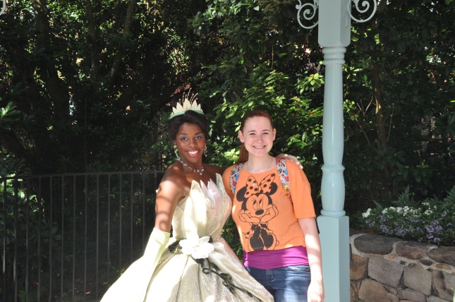 Tiana - I finally found her in Liberty Square! My favorite princess after Belle.