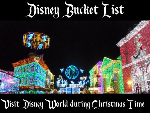 bucket list - christmas