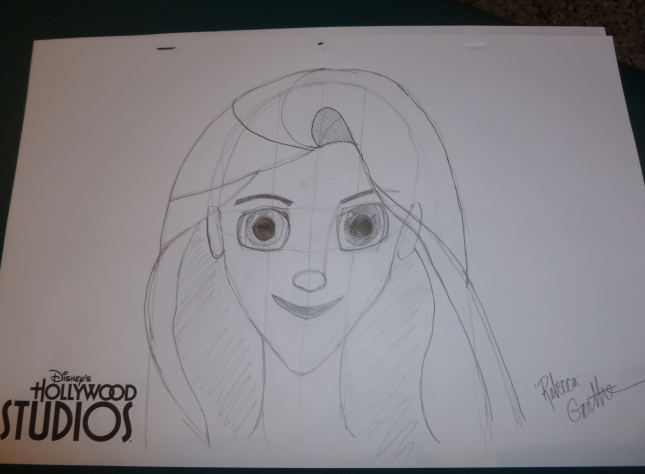 Rapunzel, done in April 2013.  This is the most difficult one I've drawn so far.